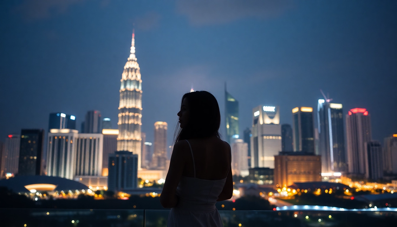 High-quality image showcasing glamorous KL ESCORT services with a confident escort woman in luxury setting for visual appeal and SEO relevance.