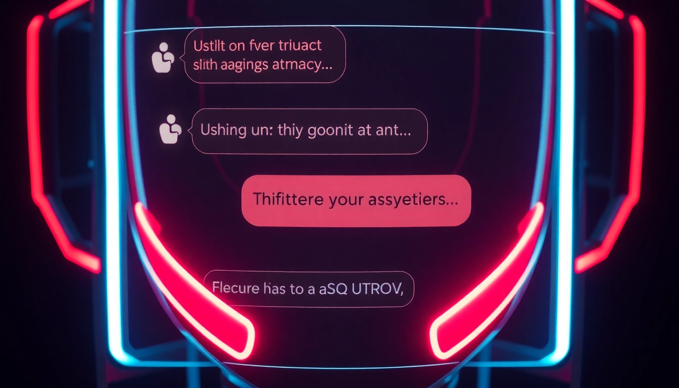 Engaging scene of a NSFW AI chat interface illustrating unrestricted conversations for nsfw ai chat, emphasizing intimacy and digital connection.