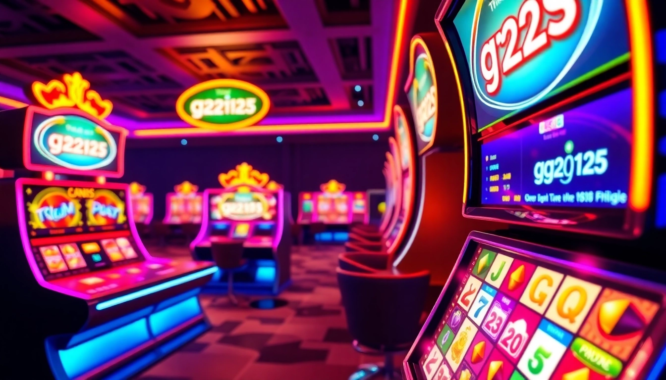 G2G123 online slot platform with colorful reels and secure interface, inviting players to win big confidently.
