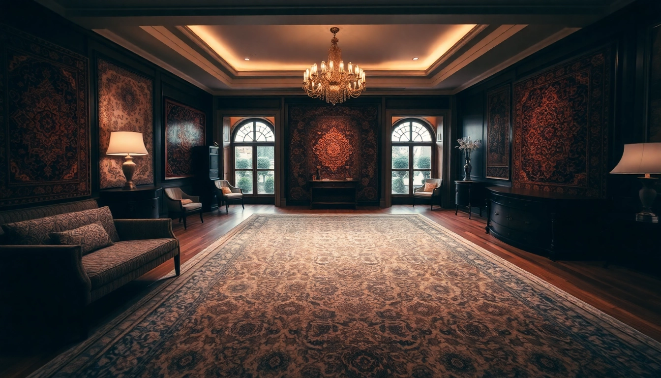 Vast selection of high-quality Tappeti a Milano displayed in a stylish showroom, highlighting