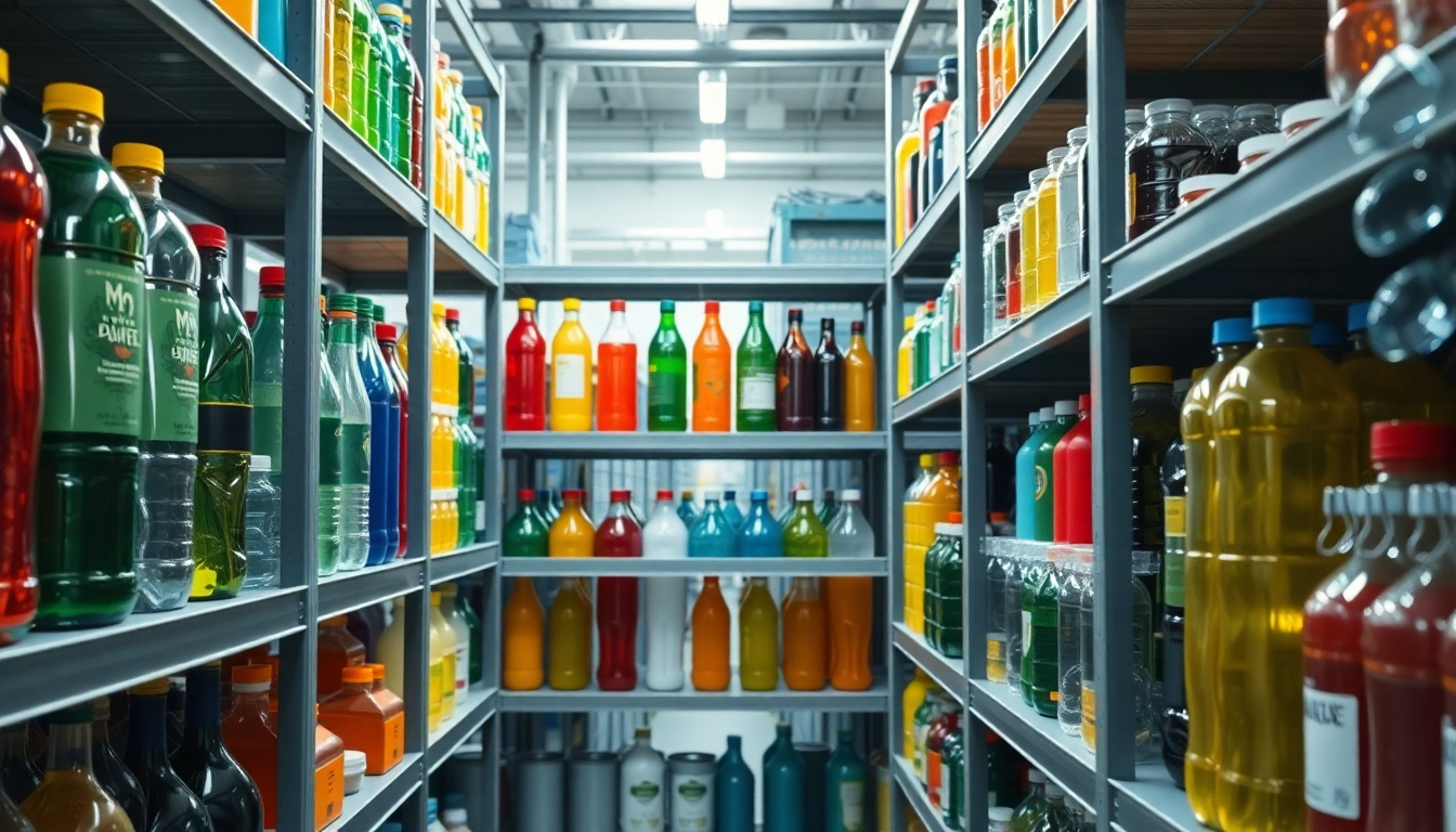 Plastic bottles and glass containers showcasing various sizes and designs, highlighting the